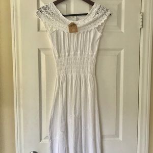 White Mexican Dress